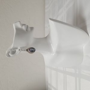 MYSTIC TOPAZ💥 EARRINGS, 10mm x 15mm Oval in 925 Sterling Silver. GUC J#30